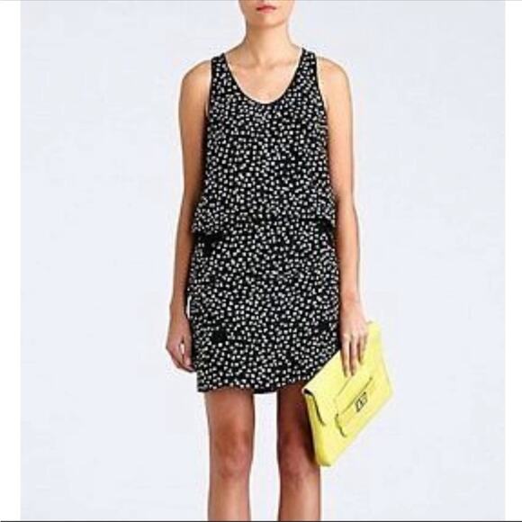 Diane vonFurstenberg 100% silk dress sz 4 Women's DVF Silk Drop Dress - Picture 1 of 10